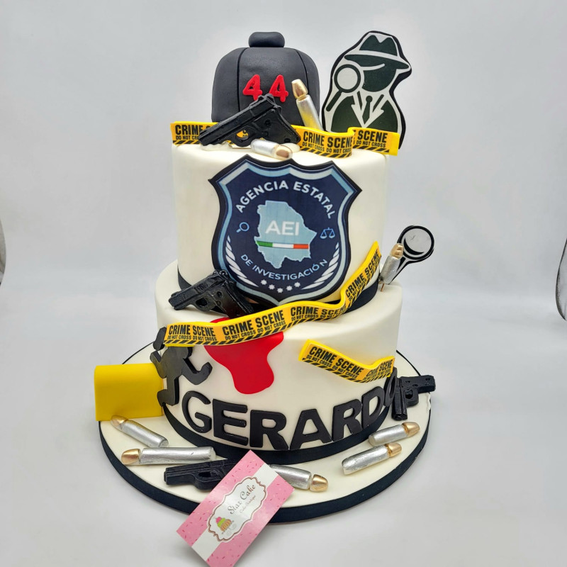 Pastel de Hombre 4369 Policia